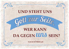 Postkartenserie "Und steht uns" - 12 Stück