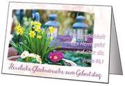 Faltkarten Geburtstag, 5 Stück Faltkarten Geburtstag, 5 Stück