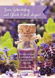 Postkarten: Zum Geburtstag viel Glück, 4 Stück Postkarten: Zum Geburtstag viel Glück, 4 Stück