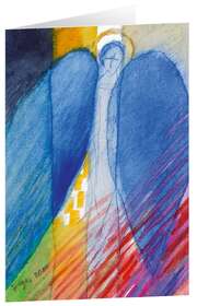 Andreas Felger - Kunstkarten "Engel aus dem Regenbogen" - 5 Stück Kunstkarten "Engel aus dem Regenbogen" - 5 Stück