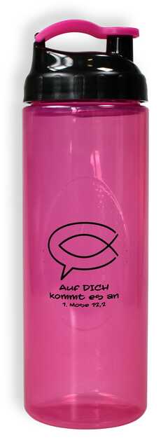 Trinkflasche "Ichthys" - pink