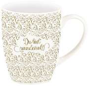 Tasse "Du bist wundervoll" (Gold-Edition) Tasse "Du bist wundervoll" (Gold-Edition)