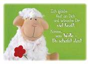 Postkarten: Ich glaube fest an Dich, 12 Stück Postkarten: Ich glaube fest an Dich, 12 Stück