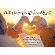Irischer Segenswunsch - Postkarten: Alles Liebe zur Weihnachtszeit, 12 Stück Postkarten: Alles Liebe zur Weihnachtszeit, 12 Stück