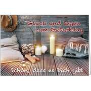Faltkarte: Glück und Segen zum Geburtstag Faltkarte: Glück und Segen zum Geburtstag