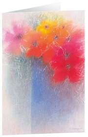 Stefanie Bahlinger - Kunstkarten "Blumenstrauß" - 5 Stk. Kunstkarten "Blumenstrauß" - 5 Stk.