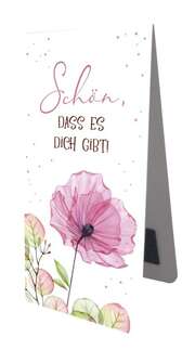 Magnetlesezeichen - "Schön, dass es dich gibt!" Magnetlesezeichen - "Schön, dass es dich gibt!"