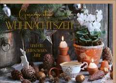 Faltkarte "Gesegnetes Weihnachtszeit"