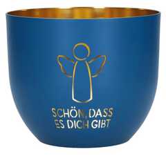 Windlicht LichterZeit "Schön, dass es dich gibt"