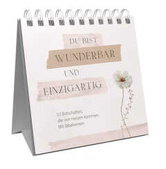 Du bist wunderbar und einzigartig – Aufstellbuch