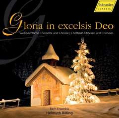 Helmuth Rilling - Johann Sebastian Bach - Gächinger Kantorei Stuttgart - Bach-Collegium Stuttgart - Bach-Ensemble Stuttgart - Figuralchor der Gedächtniskirche - Frankfurter Kantorei - Württembergisches Kammerorchester - Frankfurter Kantor - CD: Gloria in excelsis Deo CD: Gloria in excelsis Deo
