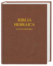 Biblia Hebraica Stuttgartensia Schreibrandausgabe