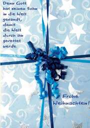 Postkarte "Denn Gott hat seinen Sohn in ..." - 5 Stück Postkarte "Denn Gott hat seinen Sohn in ..." - 5 Stück