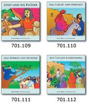 Mini-Bibel-Geschichten - 4er-Set