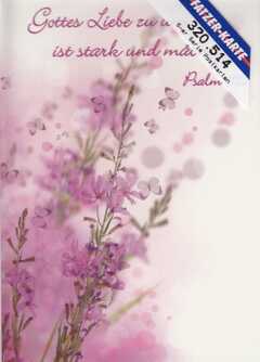 Postkarten Blumenträume, 6 Stück