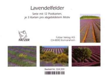 Postkartenserie Lavendel