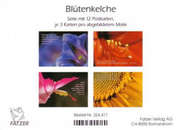Postkartenserie Blütenkelche, 12 Stück Postkartenserie Blütenkelche, 12 Stück