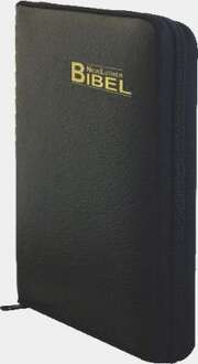 Lutherbibel Goldschnitt mit Griffregister und Reißverschluss - schwarz Lutherbibel Goldschnitt mit Griffregister und Reißverschluss - schwarz