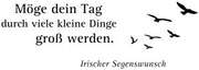 Wanddekor Motiv "Tag" - beige 150cm Wanddekor Motiv "Tag" - beige 150cm