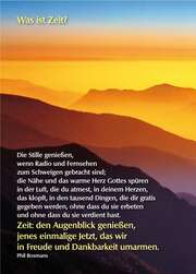 Phil Bosmans - Postkarten: Was ist Zeit?, 12 Stück Postkarten: Was ist Zeit?, 12 Stück