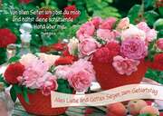 Postkarten: Alles Liebe u. Gottes Segen zum Geburtstag, 12 Stück Postkarten: Alles Liebe u. Gottes Segen zum Geburtstag, 12 Stück