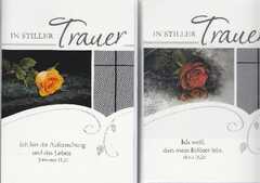 Grußkarten In stiller Trauer - 10er Set Grußkarten In stiller Trauer - 10er Set