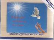 Faltkarten Taufe, 5 Stück Faltkarten Taufe, 5 Stück