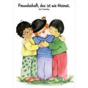 Kurt Tucholsky - Postkarten: Clown - Freundschaft, das ist wie Heimat, 12 Stück Postkarten: Clown - Freundschaft, das ist wie Heimat, 12 Stück