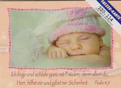 Postkarten Babies - 6 Stück