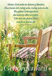 Faltkarte: Meine Zeit steht in deinen Händen - Konfirmation Faltkarte: Meine Zeit steht in deinen Händen - Konfirmation