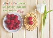 Tee-Postkarte - Lebenskünstler Tee-Postkarte - Lebenskünstler
