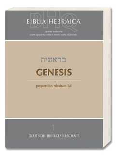Abraham Tal - Biblia Hebraica Quinta Biblia Hebraica Quinta