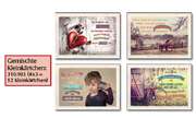 Kleinkärtchenserie Gemischte Motive, 12 Stück Kleinkärtchenserie Gemischte Motive, 12 Stück