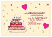 Reinhard Engeln - Liebe Glückwünsche zum Geburtstag - Faltkarte Liebe Glückwünsche zum Geburtstag - Faltkarte