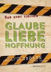 Postkarten: Nun aber bleiben Glaube, 12 Stück Postkarten: Nun aber bleiben Glaube, 12 Stück