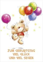 Postkarten: Zum Geburtstag viel Glück, 12 Stück Postkarten: Zum Geburtstag viel Glück, 12 Stück