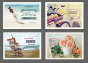 Postkartenserie Vintage neutral, 12 Stück Postkartenserie Vintage neutral, 12 Stück